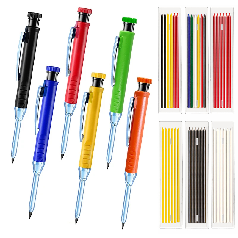 Staedtler Pencil Lumocolor - 6 kolorów ołówki automatyczne do obróbki