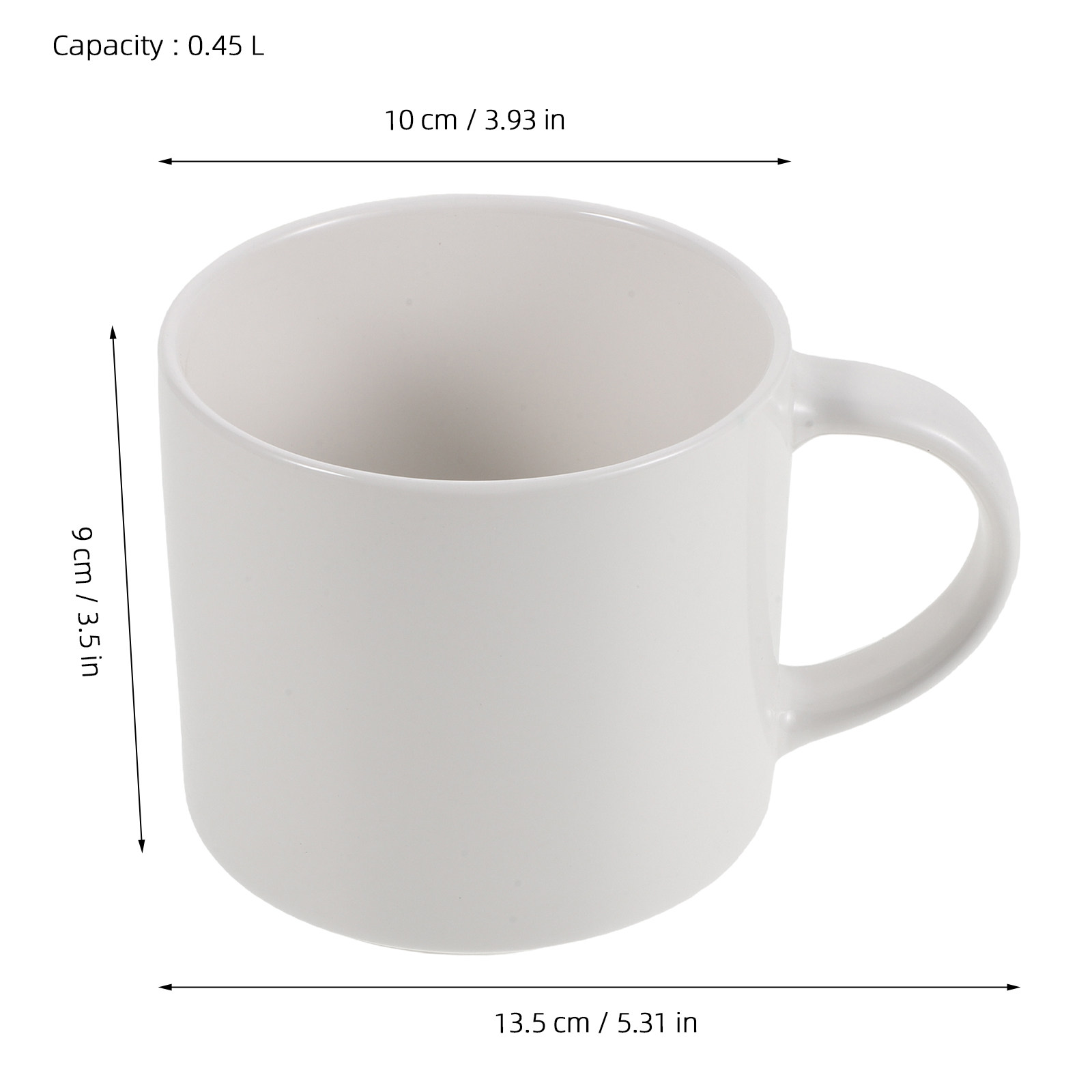 Biały ceramiczny kubek do kawy – Sublimation Mug White recenzja i cena