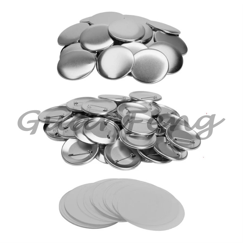 Zestaw okrągłych metalowych pr – Button Badge Blank recenzja i cena