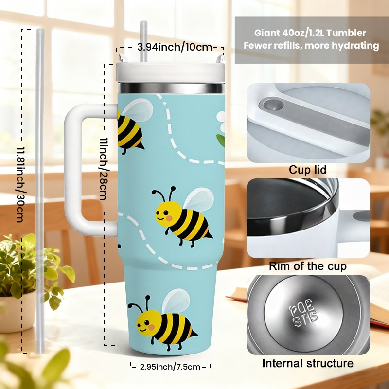Zabawny nadruk z motywem pszcz – Sublimation Mug White recenzja i cena