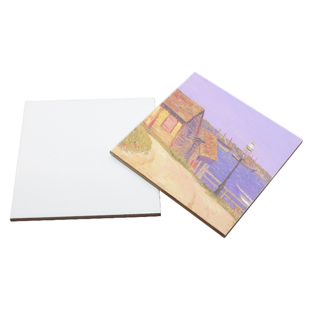 20 szt. pustych białych kwadra – Ceramic Tile Blank recenzja i cena