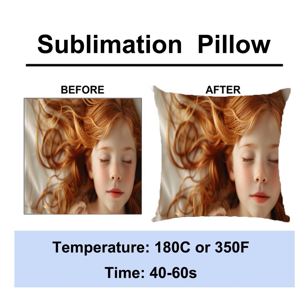 Puste poszewki na poduszki do  – Pillow Cover Sublimation recenzja i cena