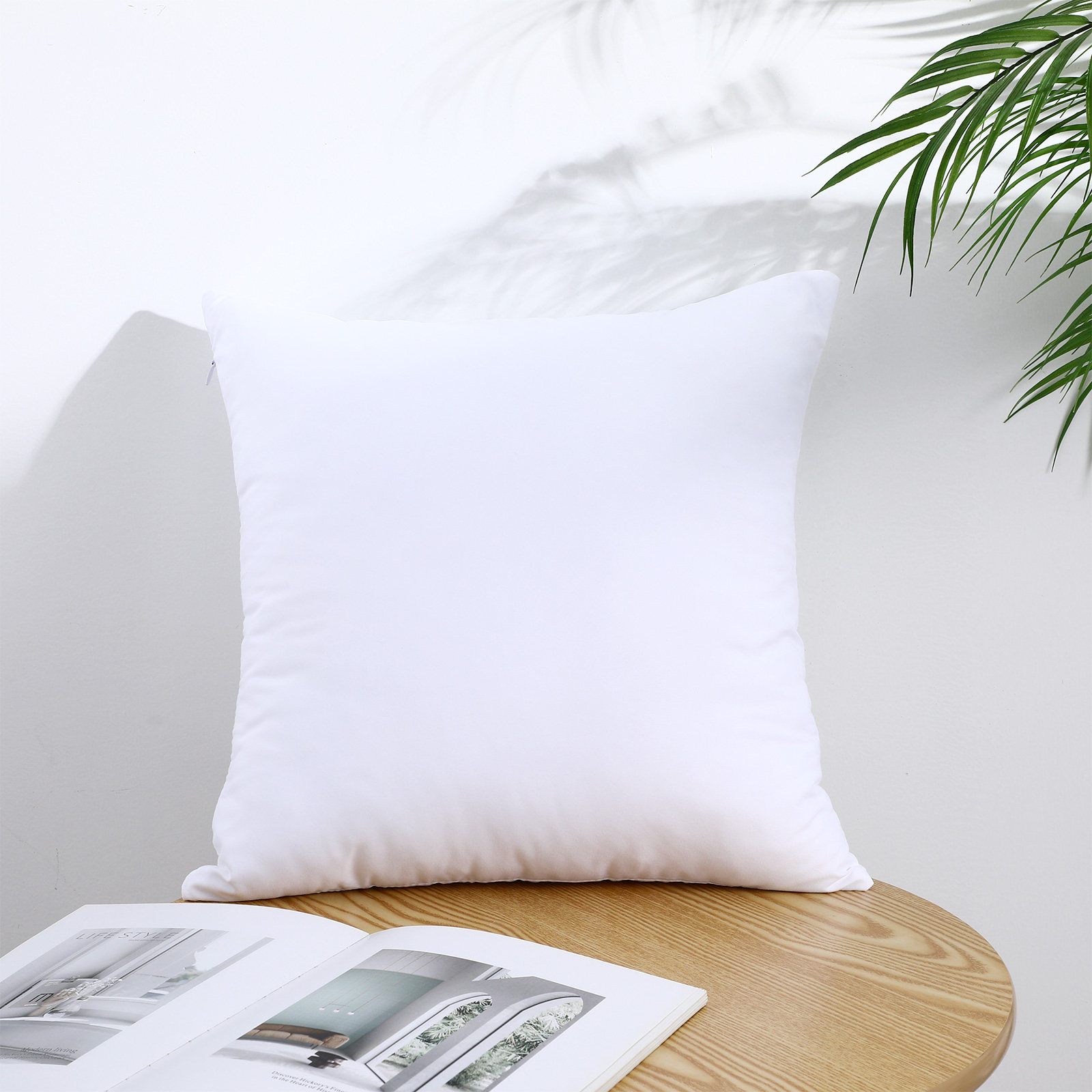 4 sztuki białych poszewek na p – Pillow Cover Sublimation recenzja i cena