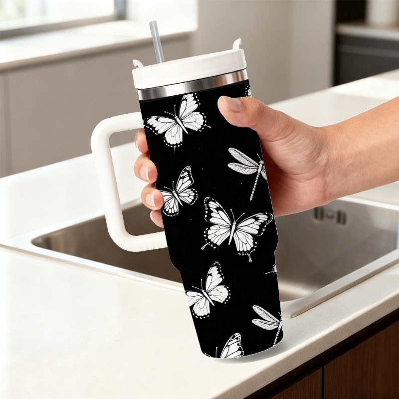 1 szt. 40 oz termos ze stali n – Sublimation Mug White recenzja i cena