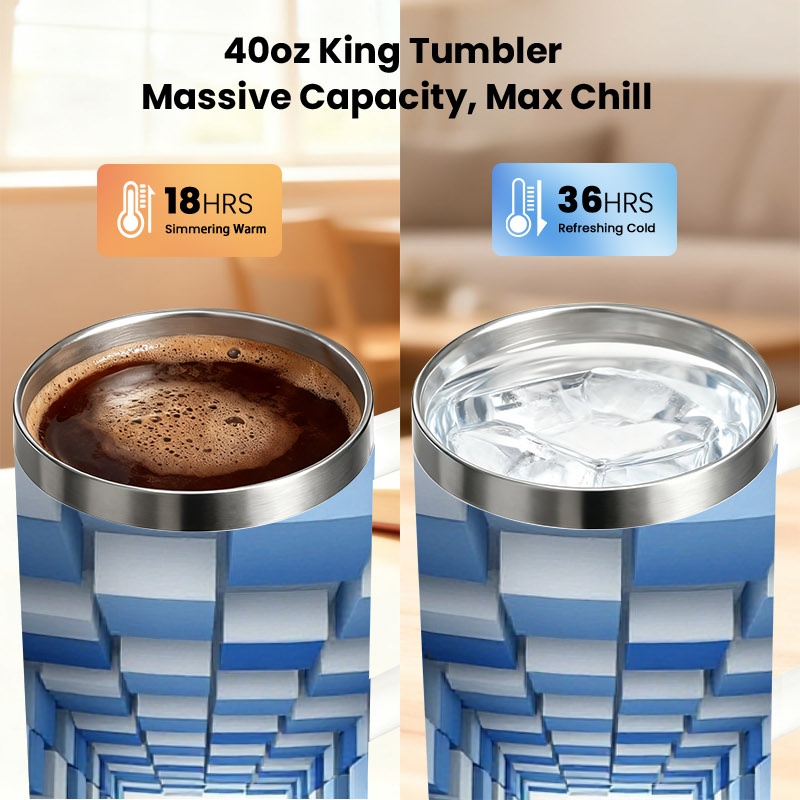 40 oz (1,2 l) termos ze stali  – Sublimation Mug White recenzja i cena