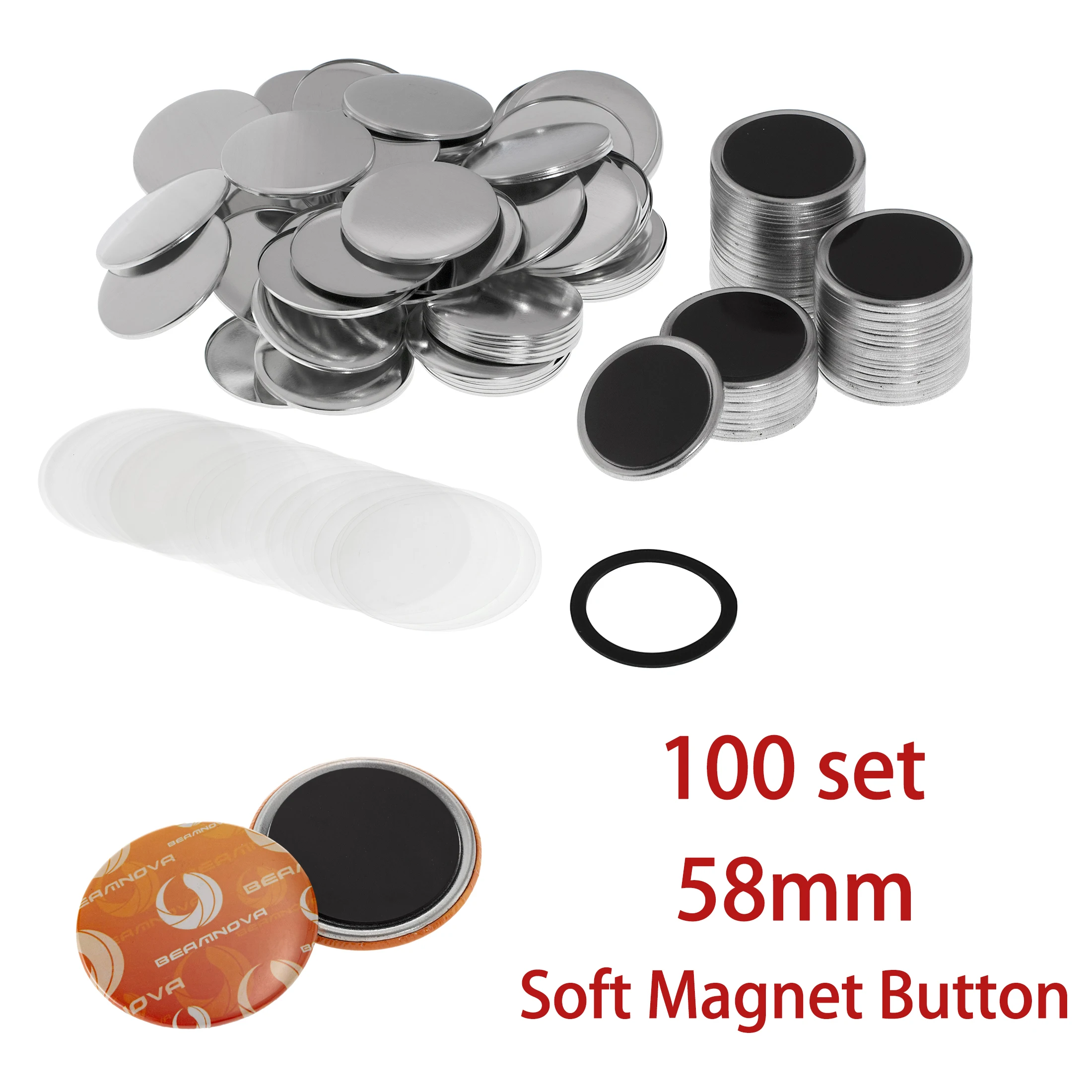 100 zestawów 58mm pustych przy – Button Badge Blank recenzja i cena